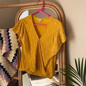 Lucky Wrap-Style Summery Short Sleeve